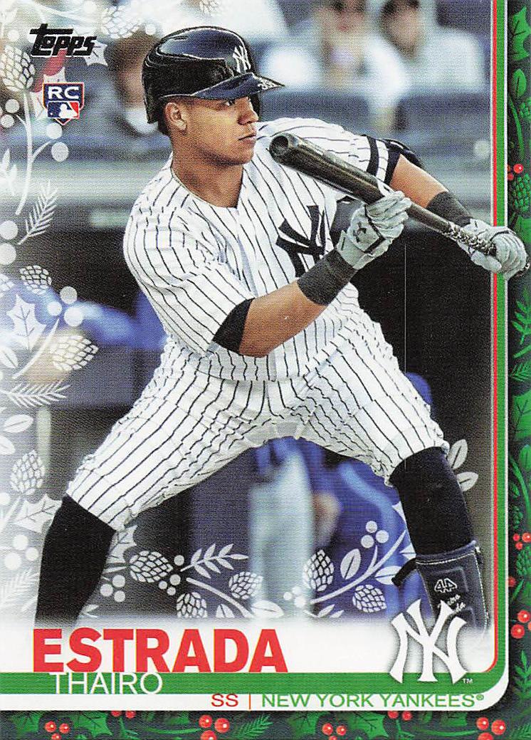 2019 Topps Holiday Baseball Thairo Estrada #HW114 Rookie