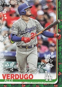 2019 Topps Holiday Baseball Alex Verdugo #HW9