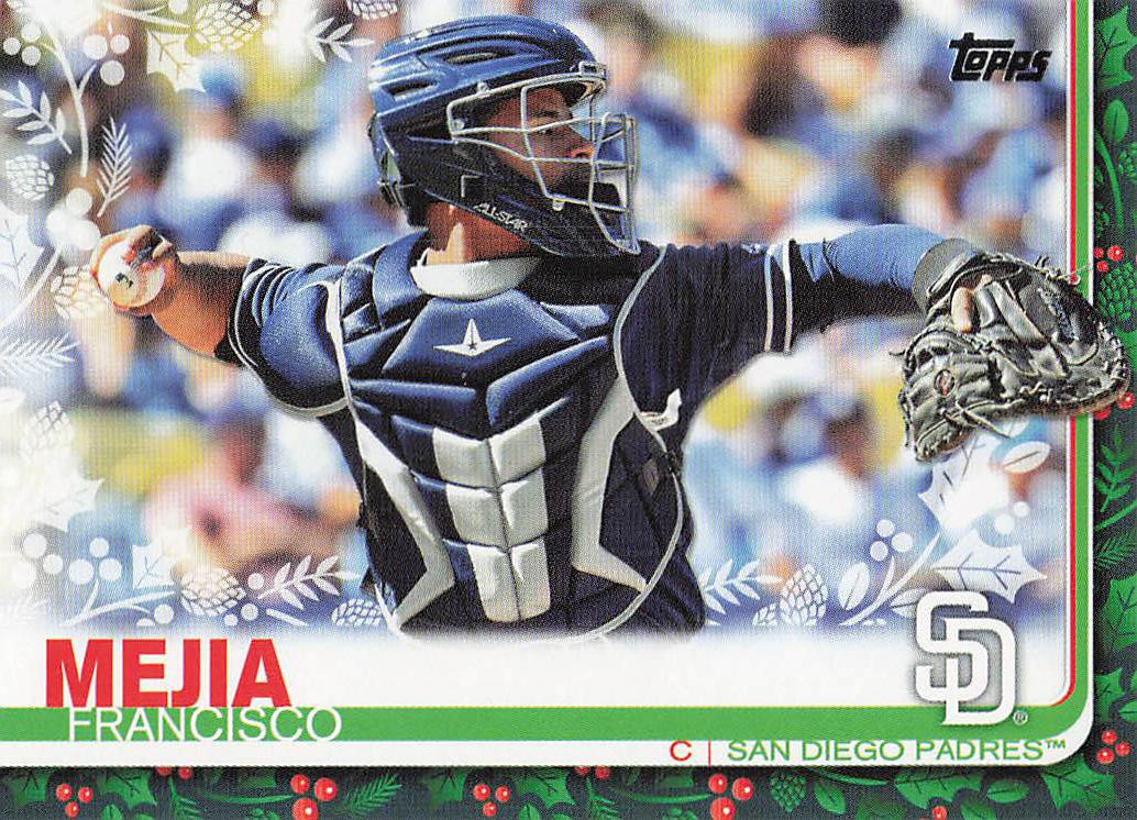 2019 Topps Holiday Baseball Francisco Mejia #HW105