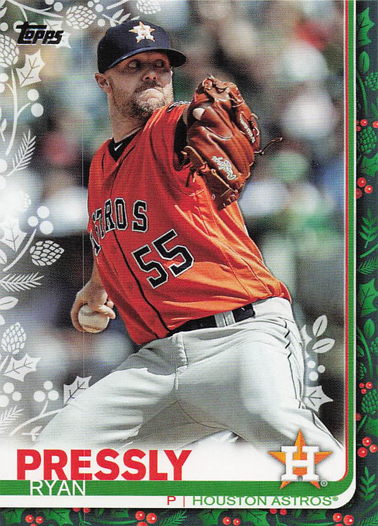 2019 Topps Holiday Baseball Ryan Pressly #HW11