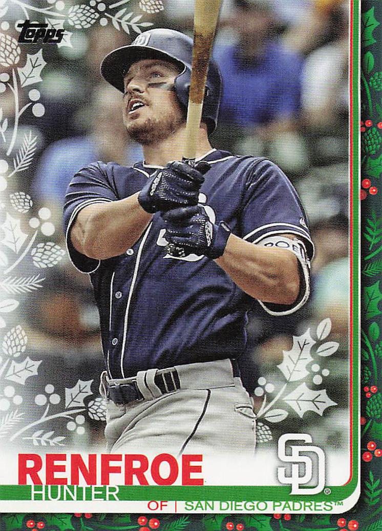 2019 Topps Holiday Baseball Hunter Renfroe #HW13