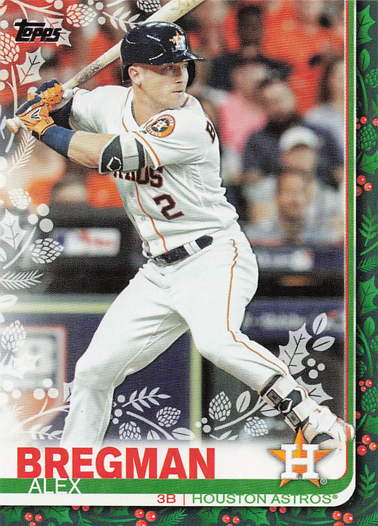 2019 Topps Holiday Baseball Alex Bregman #HW35