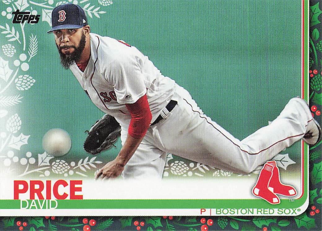 2019 Topps Holiday Baseball David Price #HW68