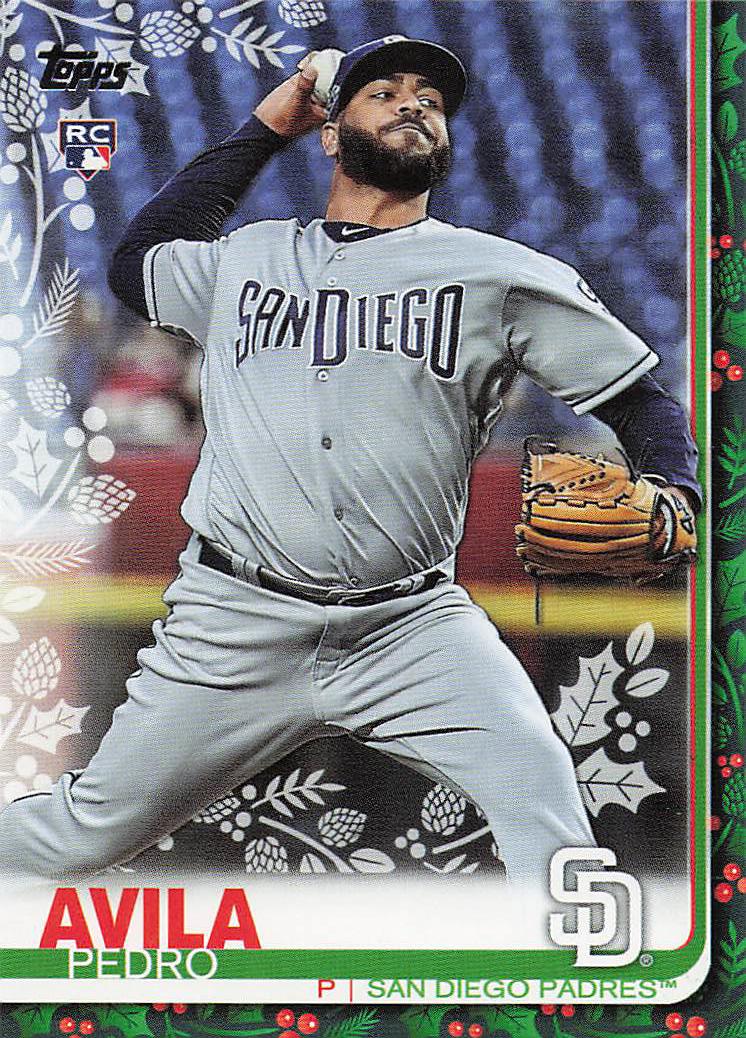 2019 Topps Holiday Baseball Pedro Avila #HW21 Rookie
