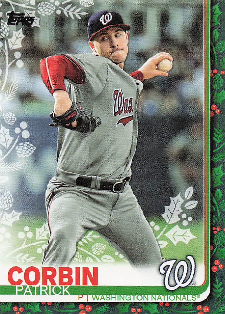 2019 Topps Holiday Baseball Patrick Corbin #HW77