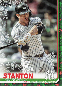 2019 Topps Holiday Baseball Giancarlo Stanton #HW27