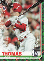 2019 Topps Holiday Baseball Lane Thomas #HW108 Rookie