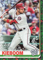2019 Topps Holiday Baseball Carter Kieboom #HW160b