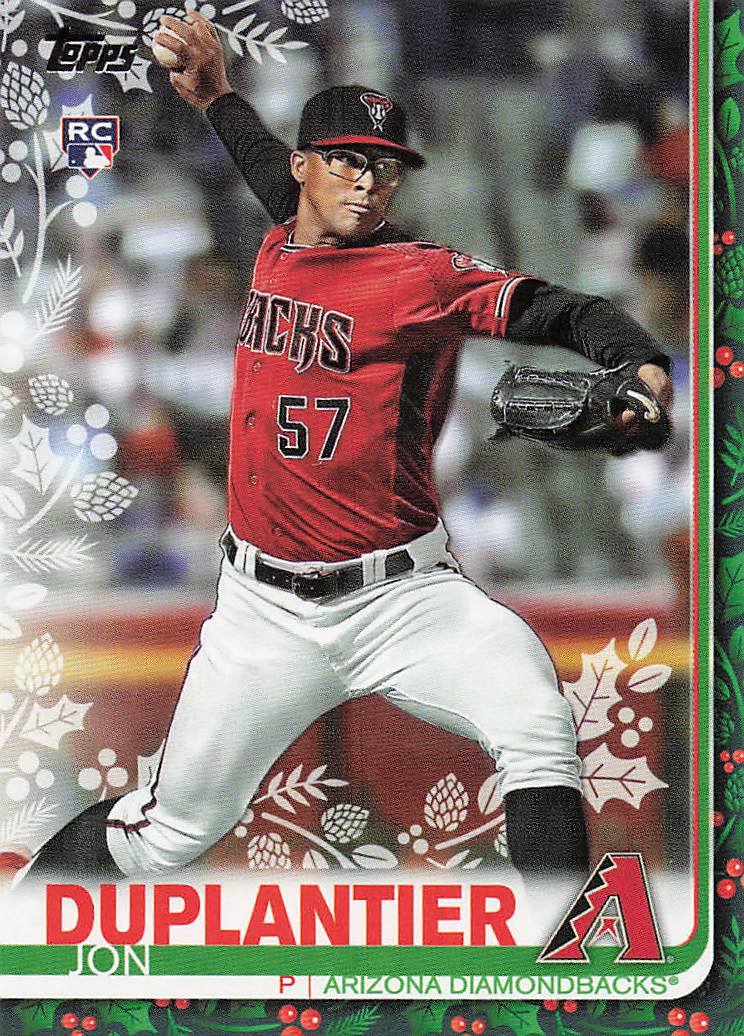 2019 Topps Holiday Baseball Jon Duplantier #HW169 Rookie