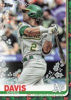 2019 Topps Holiday Baseball Khris Davis #HW128
