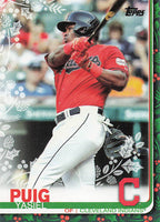 2019 Topps Holiday Baseball Yasiel Puig #HW103