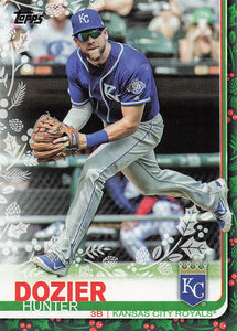 2019 Topps Holiday Baseball Hunter Dozier #HW163