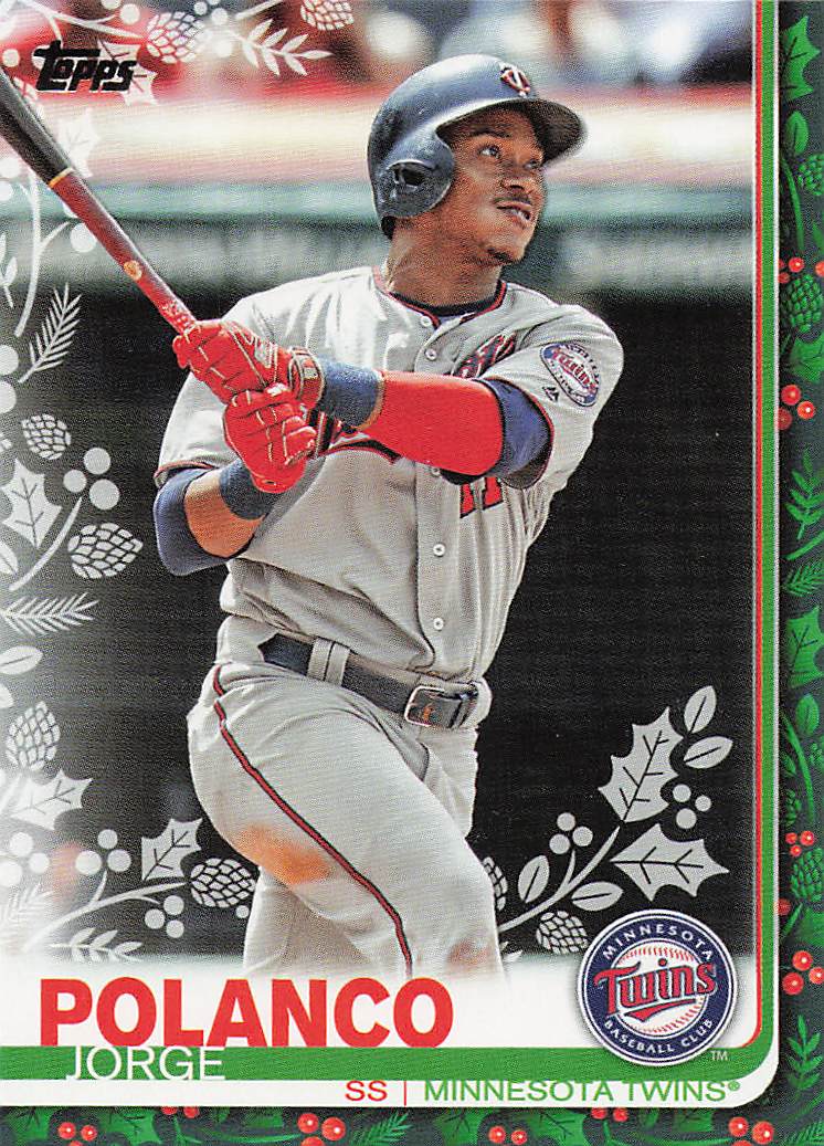 2019 Topps Holiday Baseball Jorge Polanco #HW151