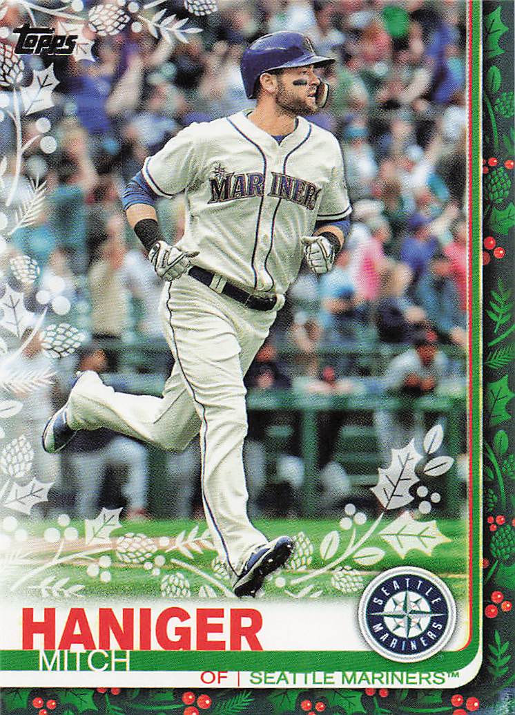 2019 Topps Holiday Baseball Mitch Haniger #HW14