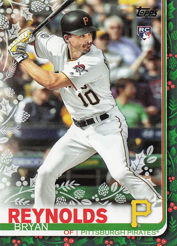 2019 Topps Holiday Baseball Bryan Reynolds #HW132 Rookie