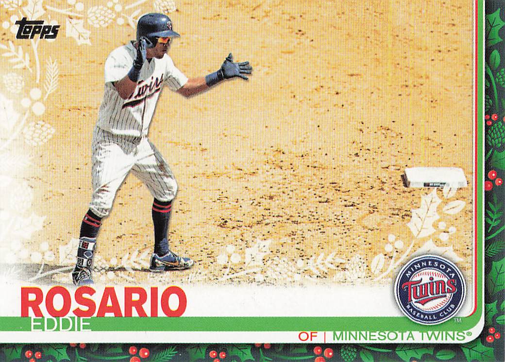 2019 Topps Holiday Baseball Eddie Rosario #HW10