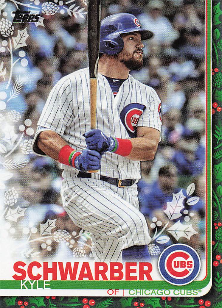 2019 Topps Holiday Baseball Kyle Schwarber #HW39