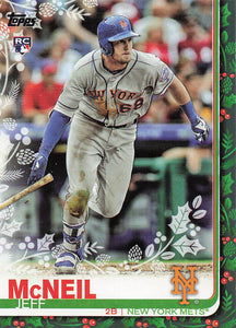 2019 Topps Holiday Baseball Jeff McNeil #HW86 Rookie