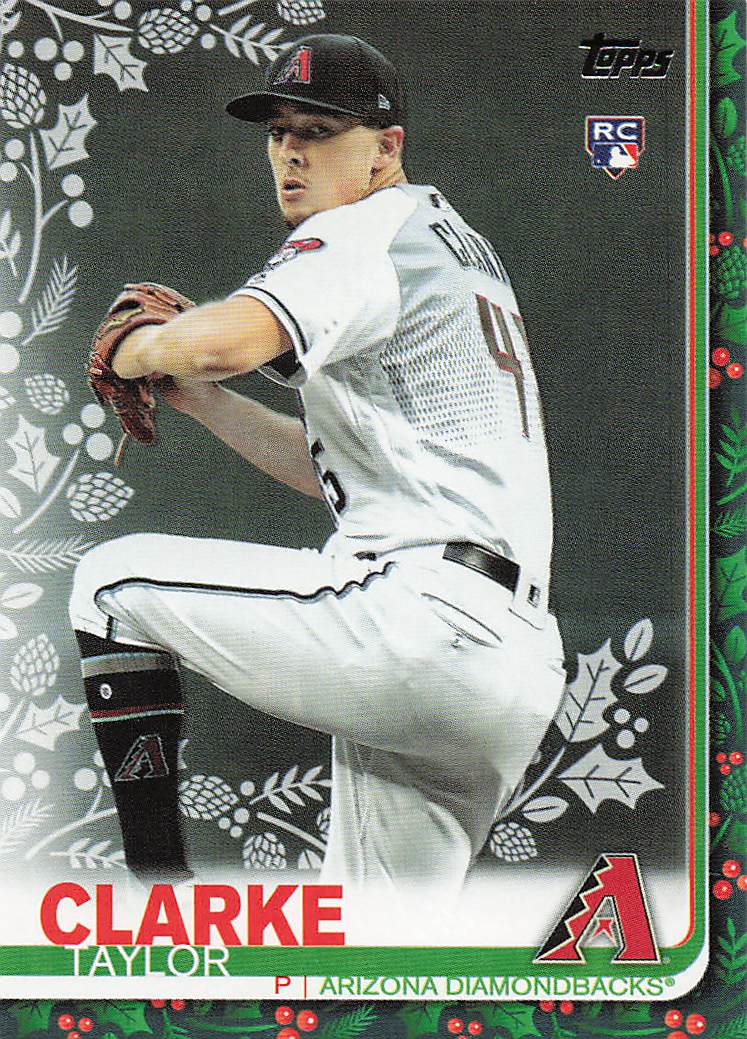 2019 Topps Holiday Baseball Taylor Clarke #HW5 Rookie