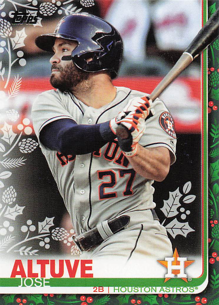 2019 Topps Holiday Baseball Jose Altuve #HW159