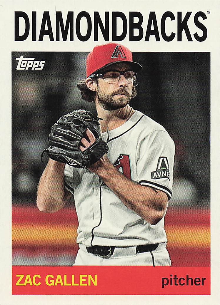 2025 Topps Archives Baseball Zac Gallen #54