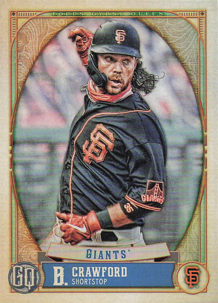 2021 Topps Gypsy Queen Baseball Brandon Crawford #38