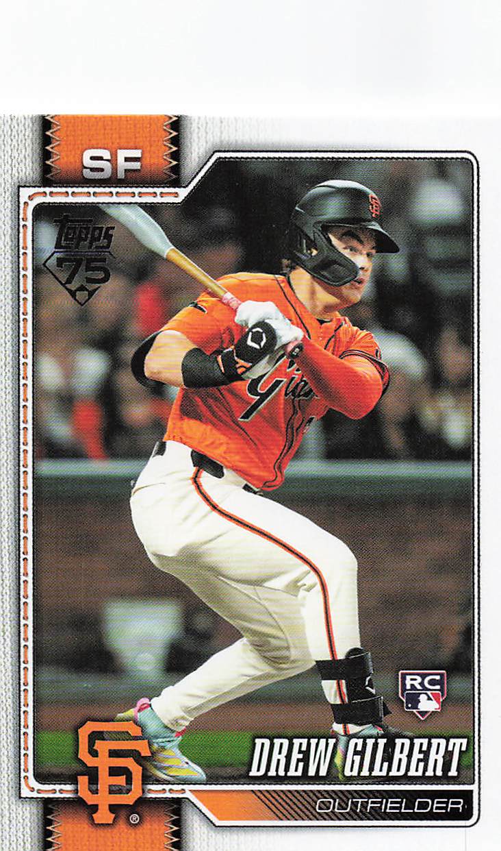 2026 Topps Baseball Drew Gilbert #155 Rookie