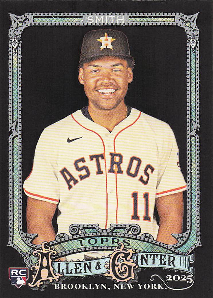 2025 Topps Allen & Ginter X Baseball Cam Smith #189 Rookie