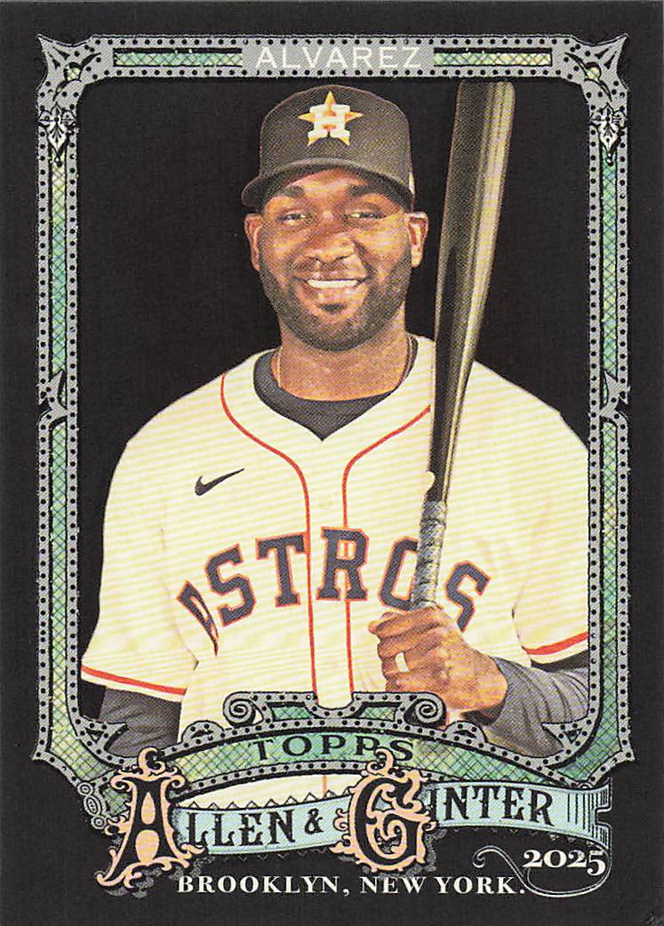 2025 Topps Allen & Ginter X Baseball Yordan Alvarez #32