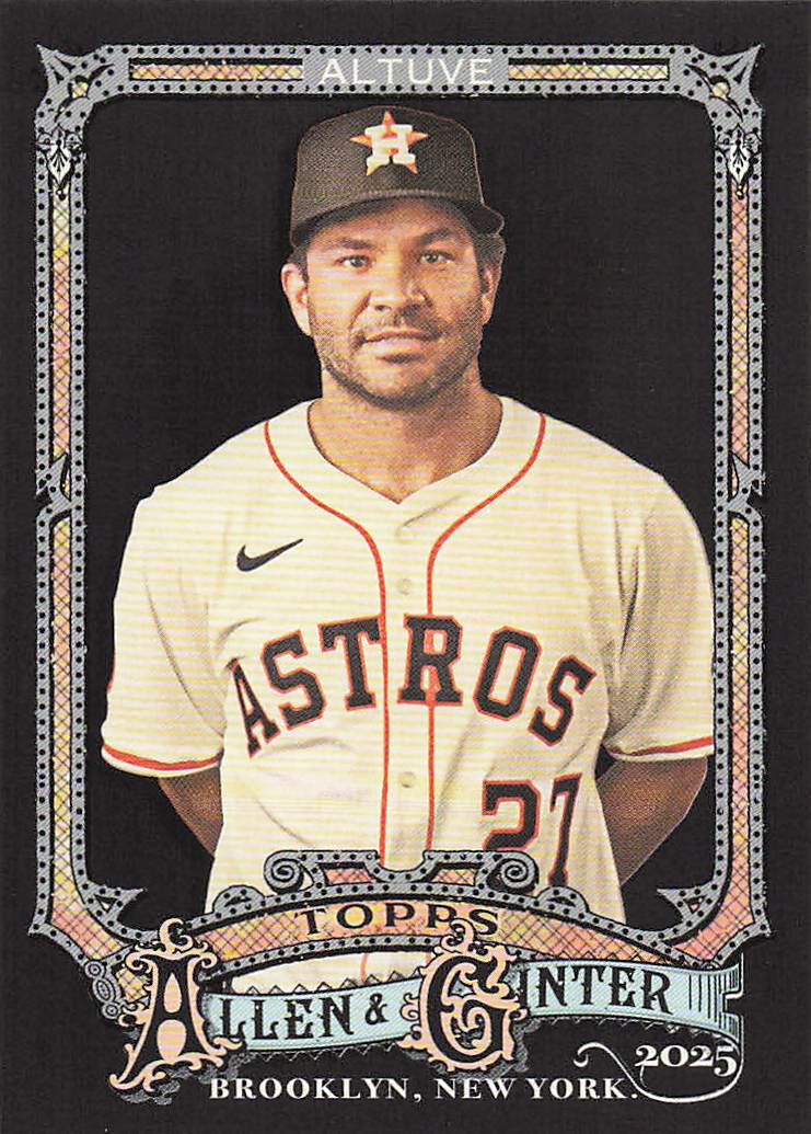 2025 Topps Allen & Ginter X Baseball Jose Altuve #152