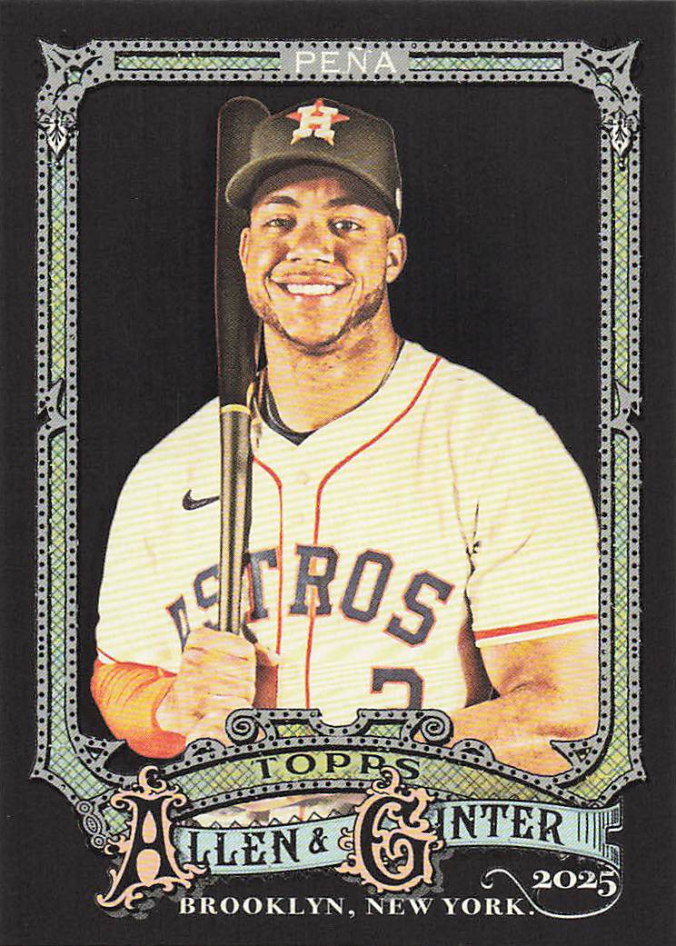 2025 Topps Allen & Ginter X Baseball Jeremy Peña #50