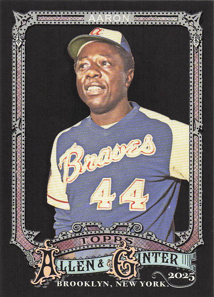 2025 Topps Allen & Ginter X Baseball Hank Aaron #13