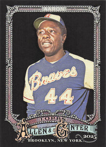 2025 Topps Allen & Ginter X Baseball Hank Aaron #13