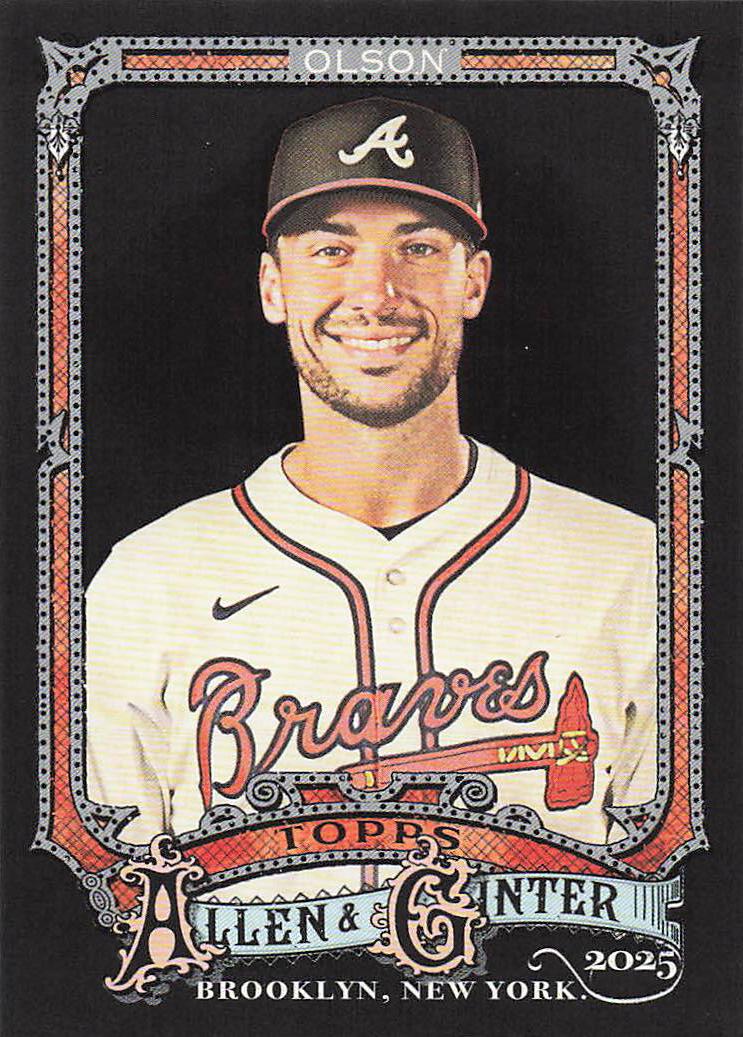 2025 Topps Allen & Ginter X Baseball Matt Olson #168