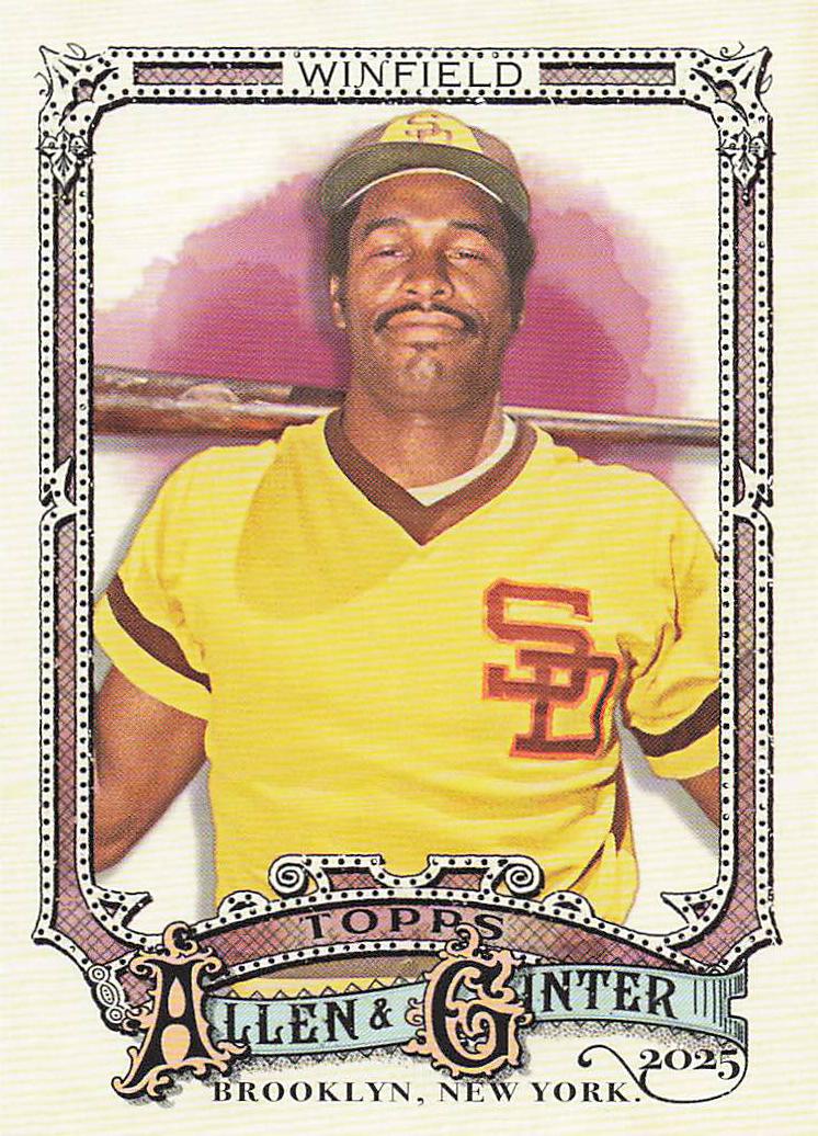 2025 Topps Allen & Ginter Baseball Dave Winfield #151