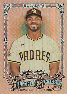 2025 Topps Allen & Ginter Baseball Silver Portrait Xander Bogaerts #229