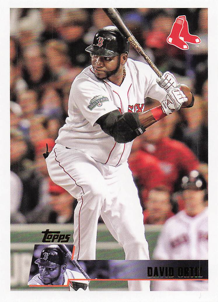 2025 Topps Archives Baseball Black Foilboard David Ortiz #106