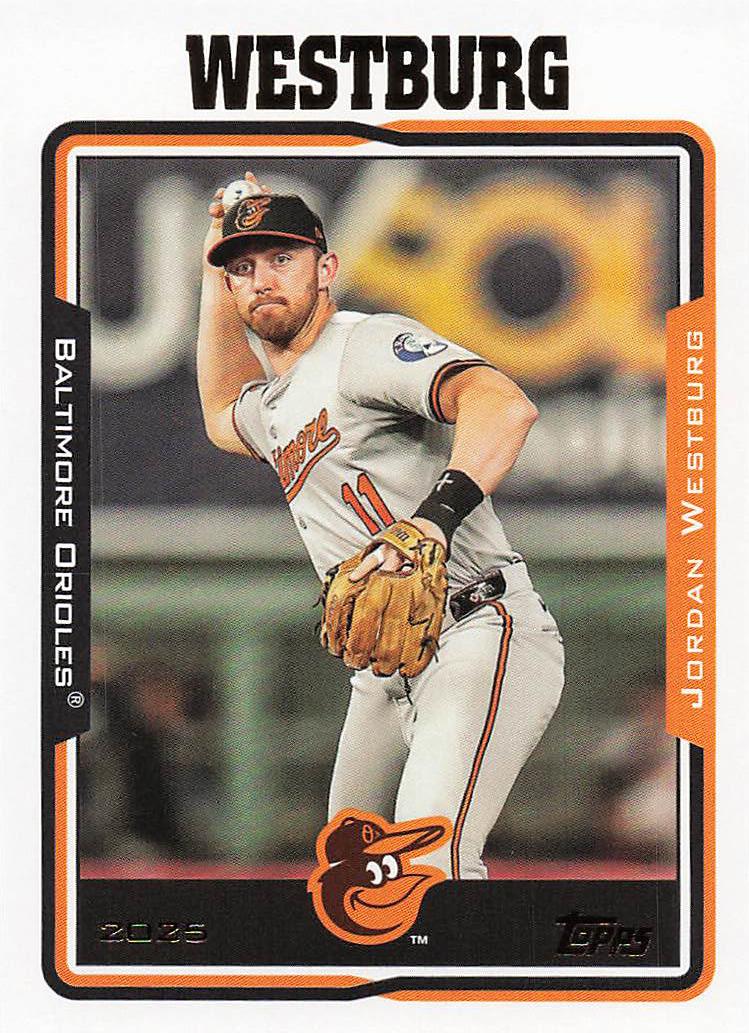 2025 Topps Archives Baseball Jordan Westburg #296