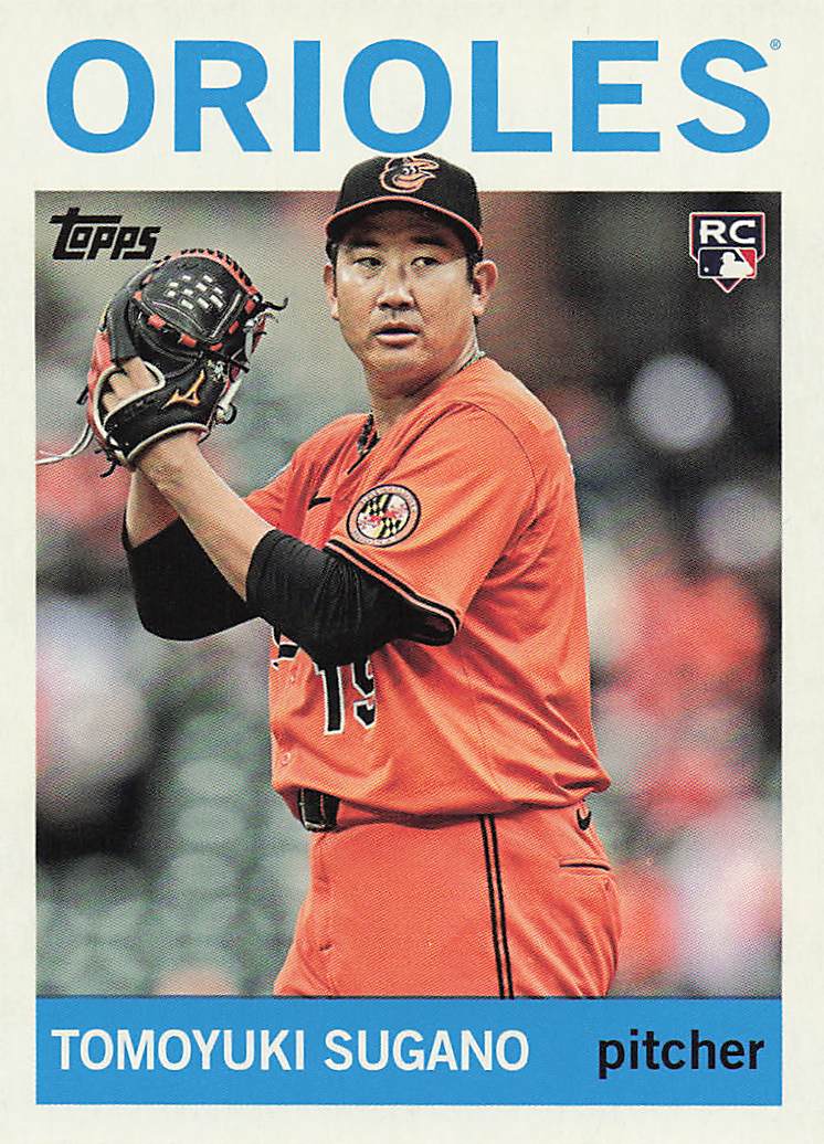 2025 Topps Archives Baseball Tomoyuki Sugano #25 Rookie