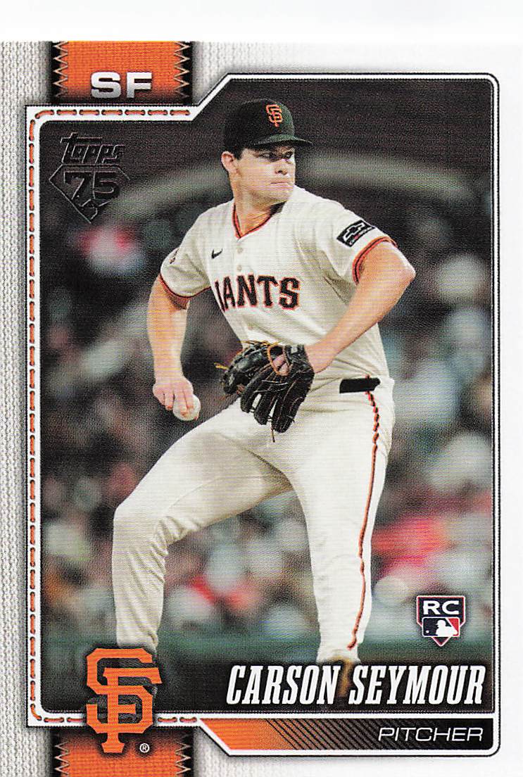 2026 Topps Baseball Carson Seymour #112 Rookie