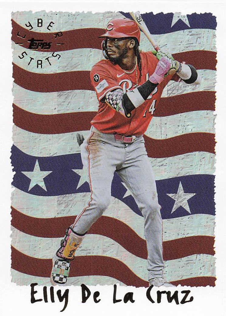 2025 Topps Archives Baseball 1995 Topps Cyberstats Elly De La Cruz #95C-18