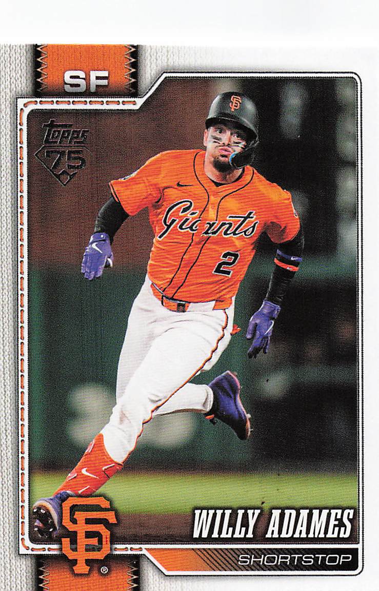 2026 Topps Baseball Willy Adames #267