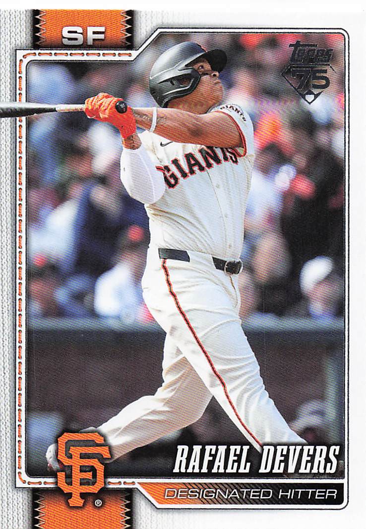 2026 Topps Baseball Rafael Devers #219