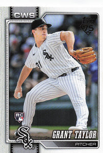 2026 Topps Baseball Grant Taylor #49 Rookie