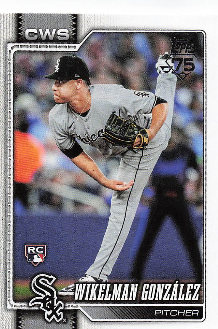 2026 Topps Baseball Wikelman Gonzalez #167 Rookie