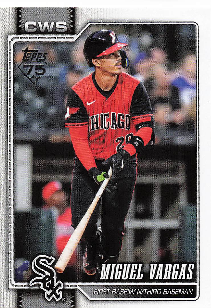 2026 Topps Baseball Miguel Vargas #329