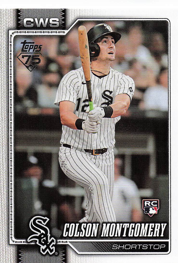 2026 Topps Baseball Colson Montgomery #157 Rookie