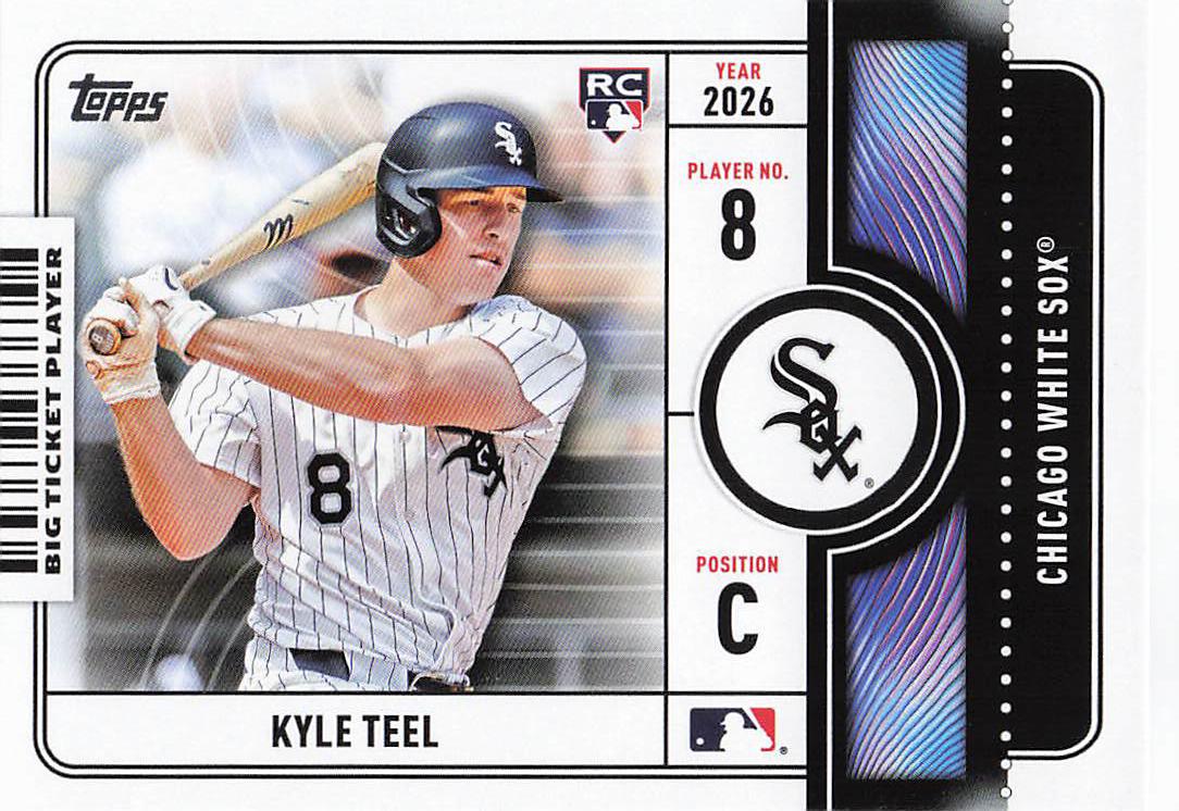 2026 Topps Baseball Big Ticket Players Kyle Teel #BTP-26