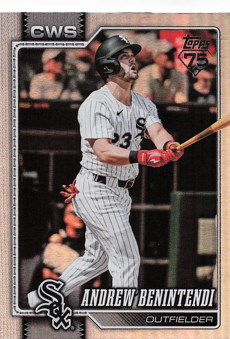 2026 Topps Baseball Rainbow Foil Andrew Benintendi #345