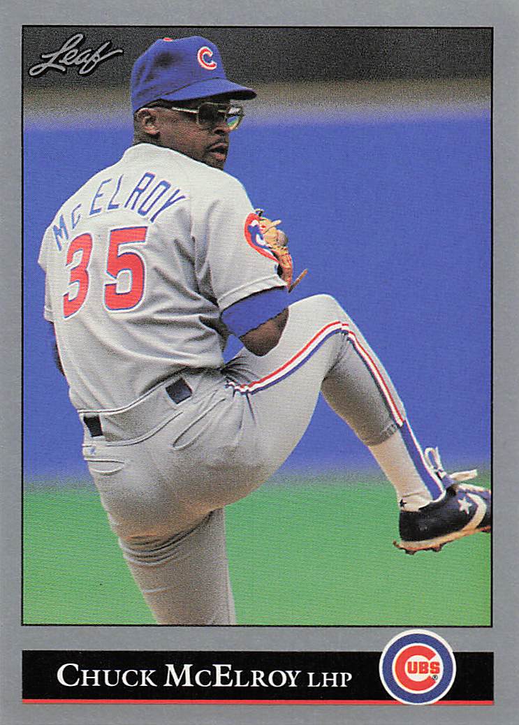 1992 Leaf Baseball Chuck McElroy #158